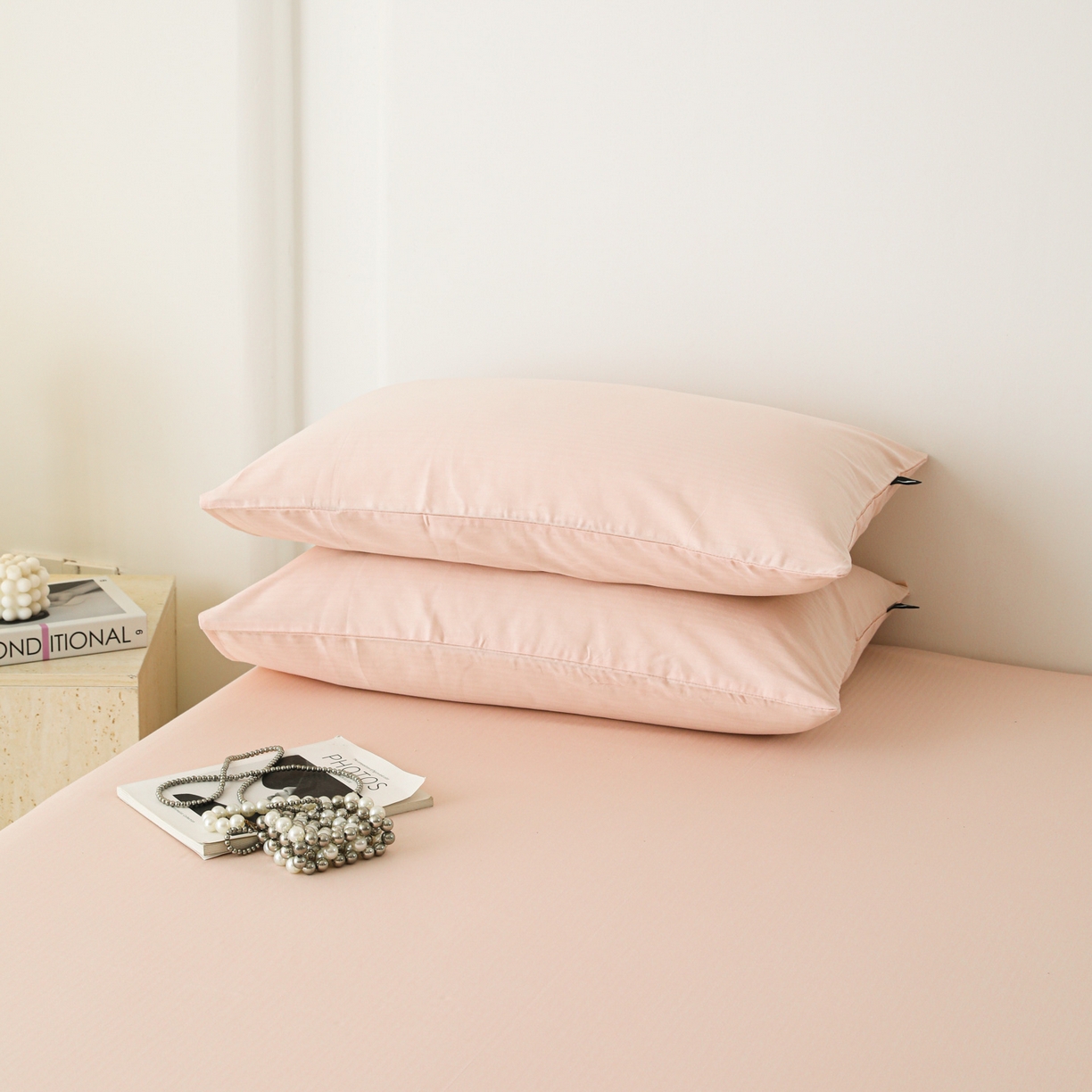 91家纺网 家纺一手货源 找家纺 眠博士 2025新款大雁纹小提花全棉纯棉床单单件-单床单 床单-雁纹粉