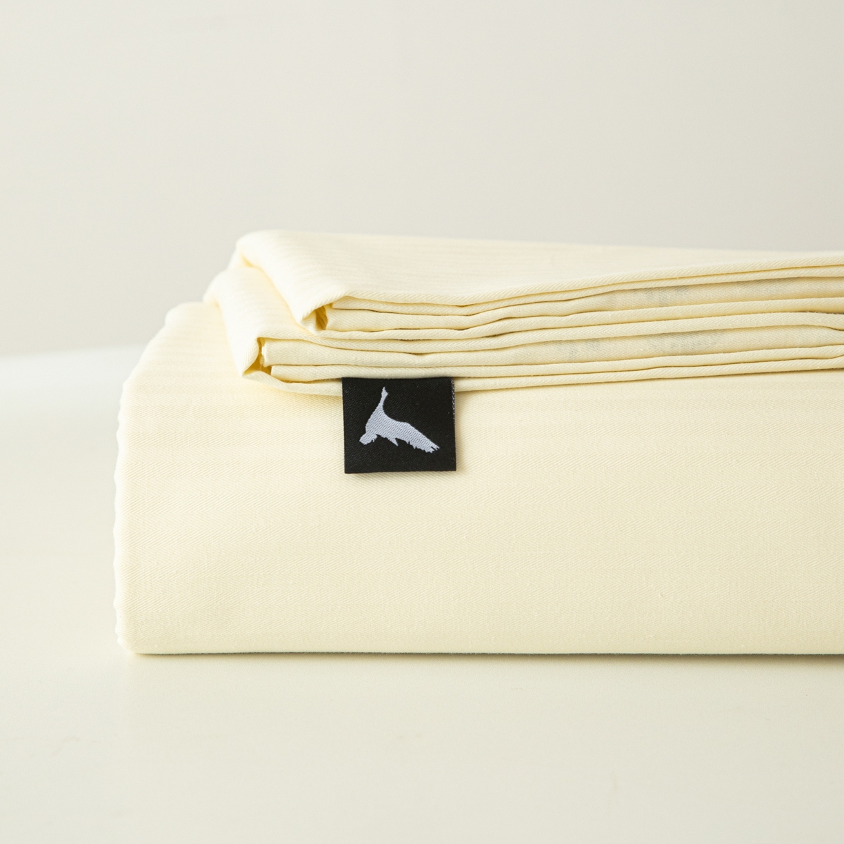 91家纺网 家纺一手货源 找家纺 眠博士 2025新款大雁纹小提花全棉纯棉床单单件-单床单 床单-雁纹米