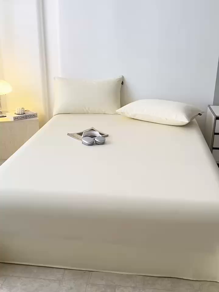 91家纺网 家纺一手货源 找家纺 眠博士 2025新款大雁纹小提花全棉纯棉床单单件-单床单 床单-雁纹米