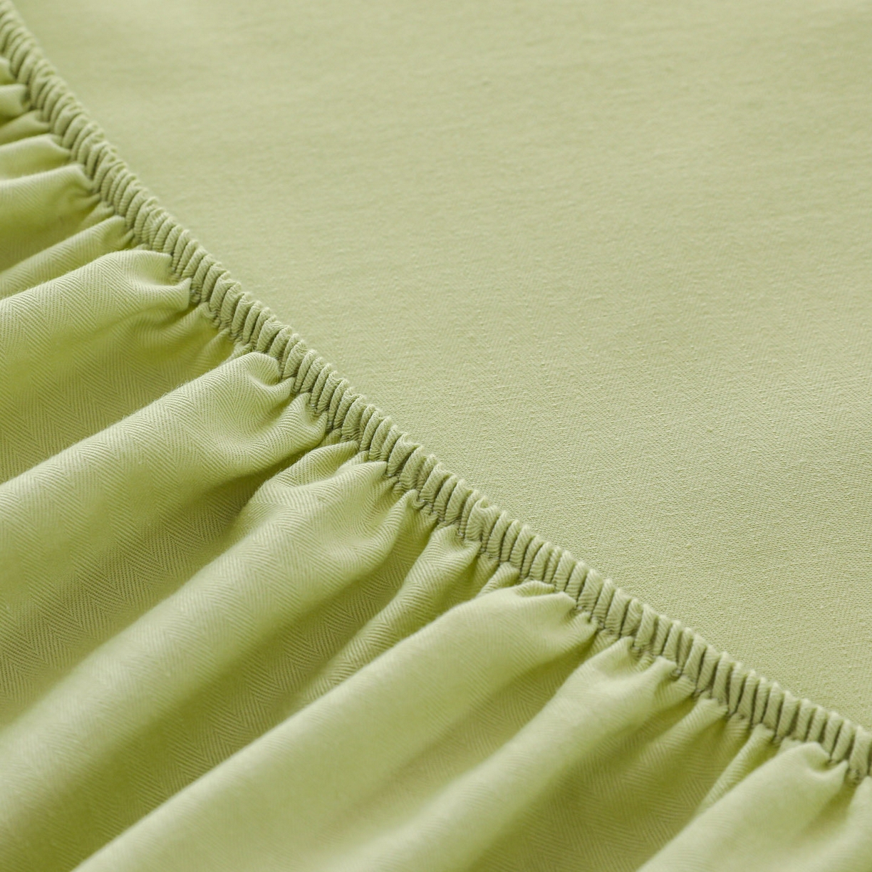 91家纺网 家纺一手货源 找家纺 （总）眠博士 2025新款大雁纹小提花全棉纯棉床笠单件-单床笠