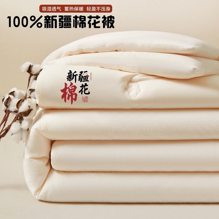 91家纺网 家纺一手货源 找家纺 （总）维洋家纺 2025新款新疆棉花冬被被子被芯