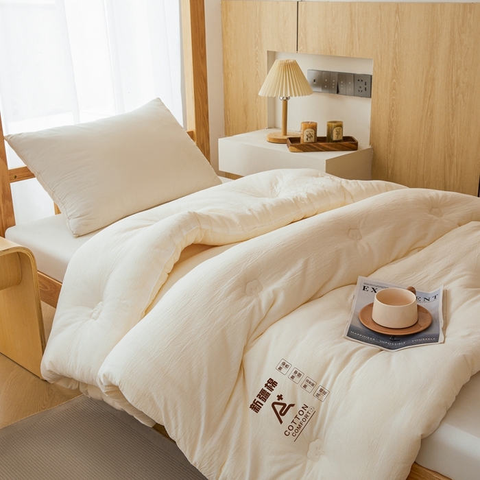 91家纺网 家纺一手货源 找家纺 （总）维洋家纺 2025新款新疆棉花学生被被子被芯