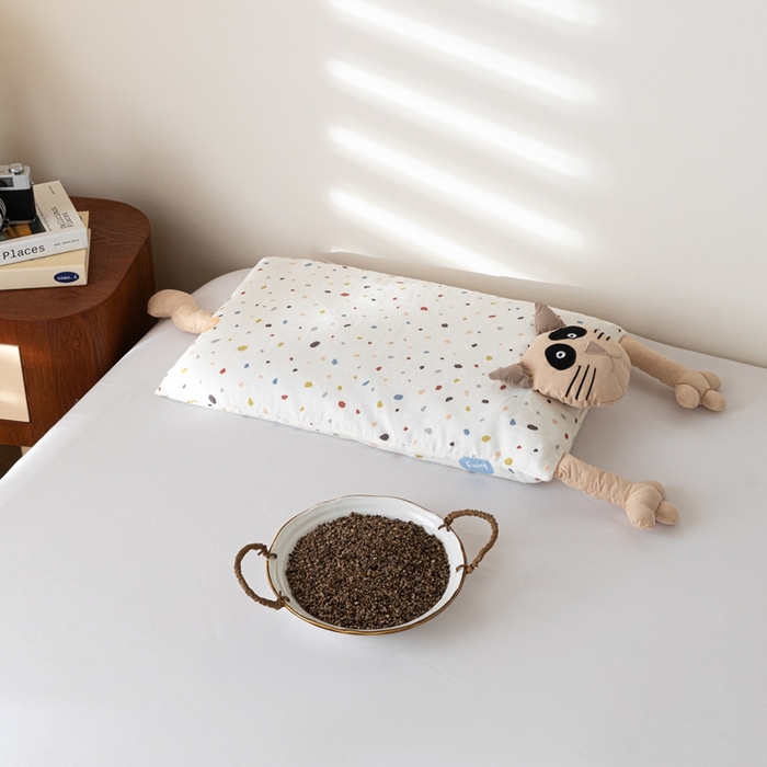 91家纺网 家纺一手货源 找家纺 （总）卓昌枕芯2025新款荞麦壳卡通成人枕猫咪枕