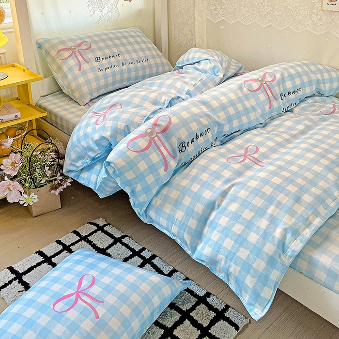 91家纺网 家纺一手货源 找家纺 （总）花伞家居 2025新款学生床加厚磨毛印花单品单床笠单床单