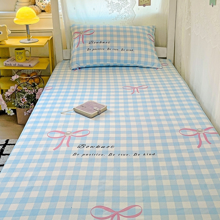 91家纺网 家纺一手货源 找家纺 （总）花伞家居 2025新款学生床加厚磨毛印花单品单床笠单床单