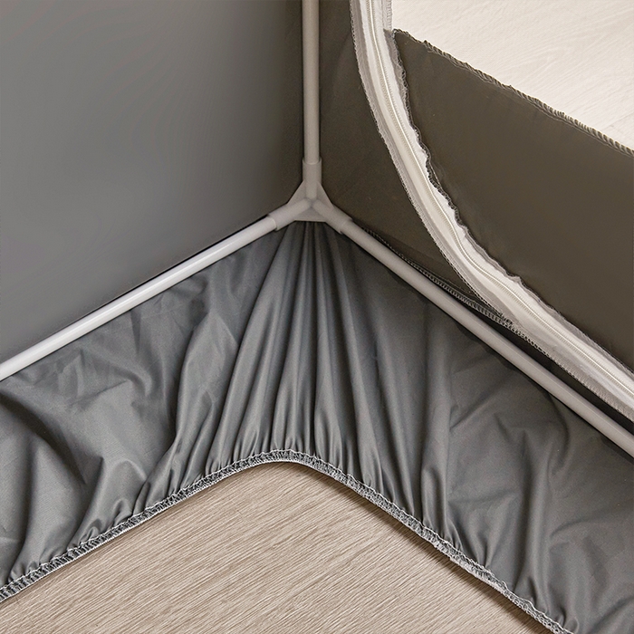 91家纺网 家纺一手货源 找家纺 （总）锦逸家居 2025新款渐变花边款遮光学生蚊帐