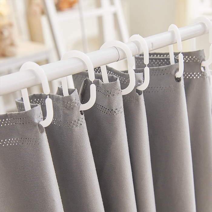 91家纺网 家纺一手货源 找家纺 锦逸家居 2025新款渐变花边款遮光学生蚊帐 渐变花边-时尚灰