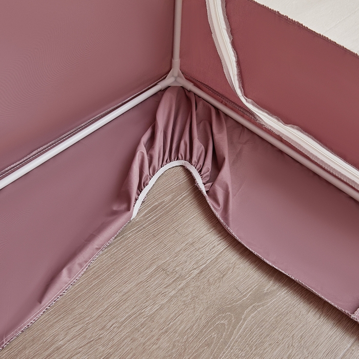 91家纺网 家纺一手货源 找家纺 锦逸家居 2025新款渐变花边款遮光学生蚊帐 渐变花边-香芋紫