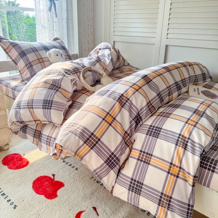 91家纺网 家纺一手货源 找家纺 （总）简冠 开学季2025植物羊绒学生宿舍上下铺学生三件套学生床垫被子被芯大礼包