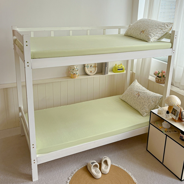 91家纺网 家纺一手货源 找家纺 水墨江南2025新款水洗棉印花四件套 花小兔