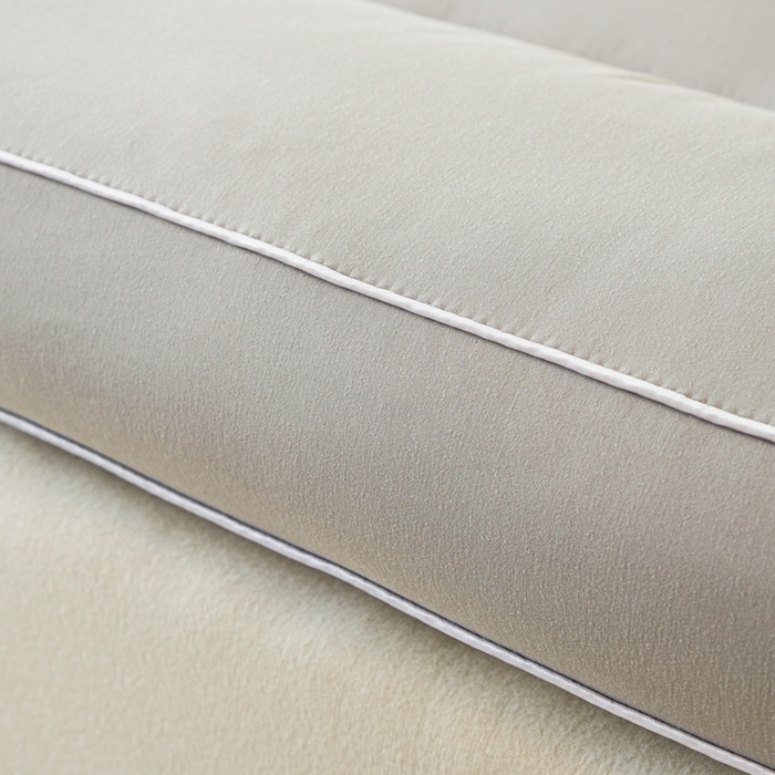 91家纺网 家纺一手货源 找家纺 曼尼家纺 2025新款A类水洗棉8厘米立体床褥床垫 浅灰