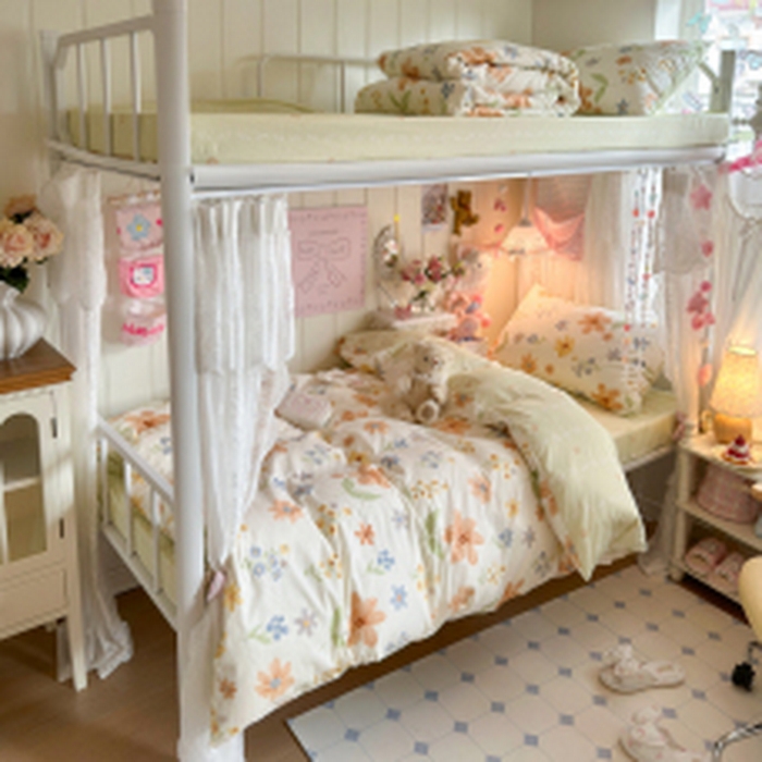 Sweet dreams甜梦 2025新款学生床全棉纯棉三套件学生三件套宿舍三件套上下铺三件套 沐秋