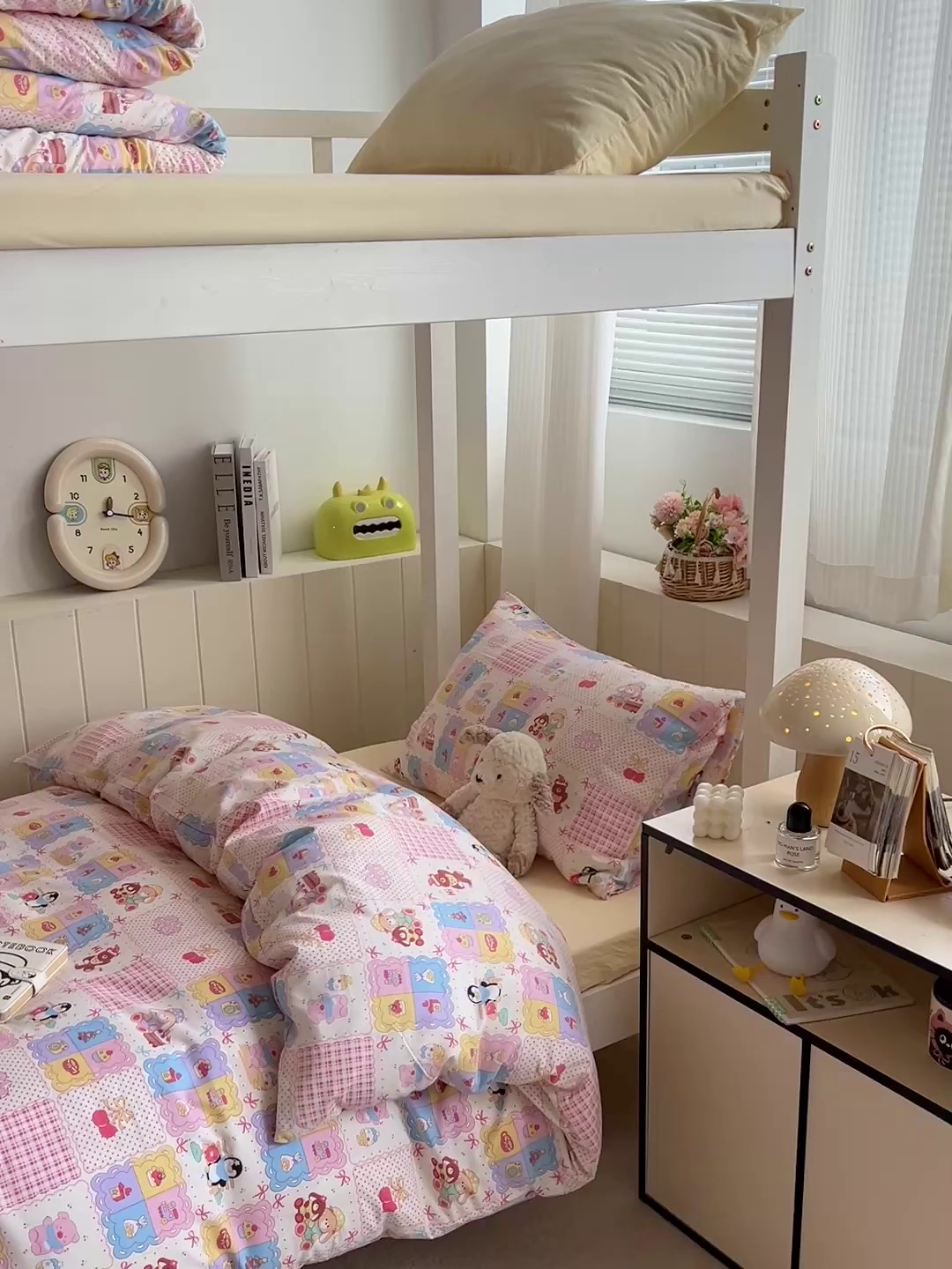 91家纺网 家纺一手货源 找家纺 水墨江南2025新款水洗棉印花四件套 开心派对