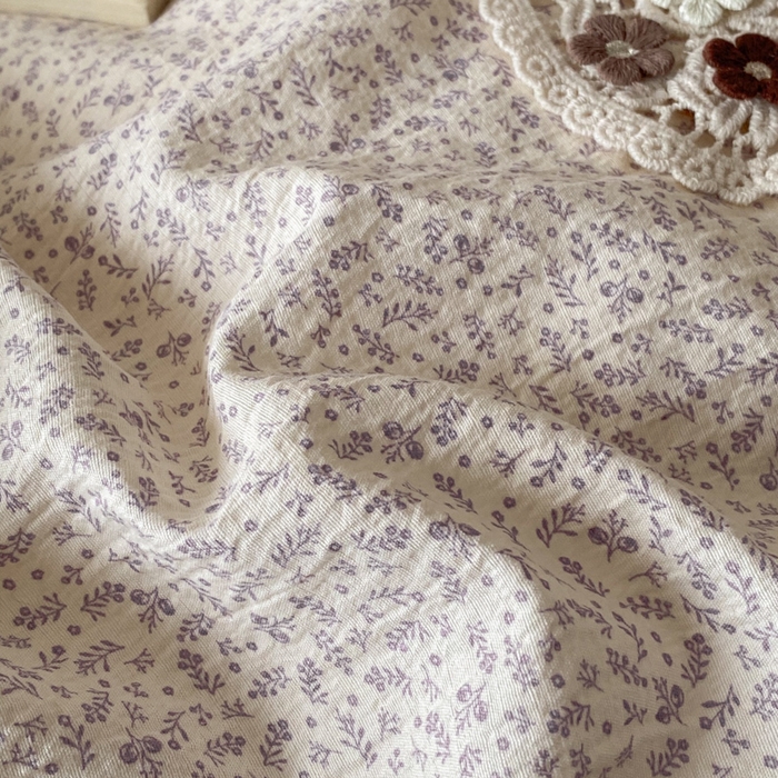 91家纺网 家纺一手货源 找家纺 （总）梦舒羽2025新款波点花边四件套-宁静花园