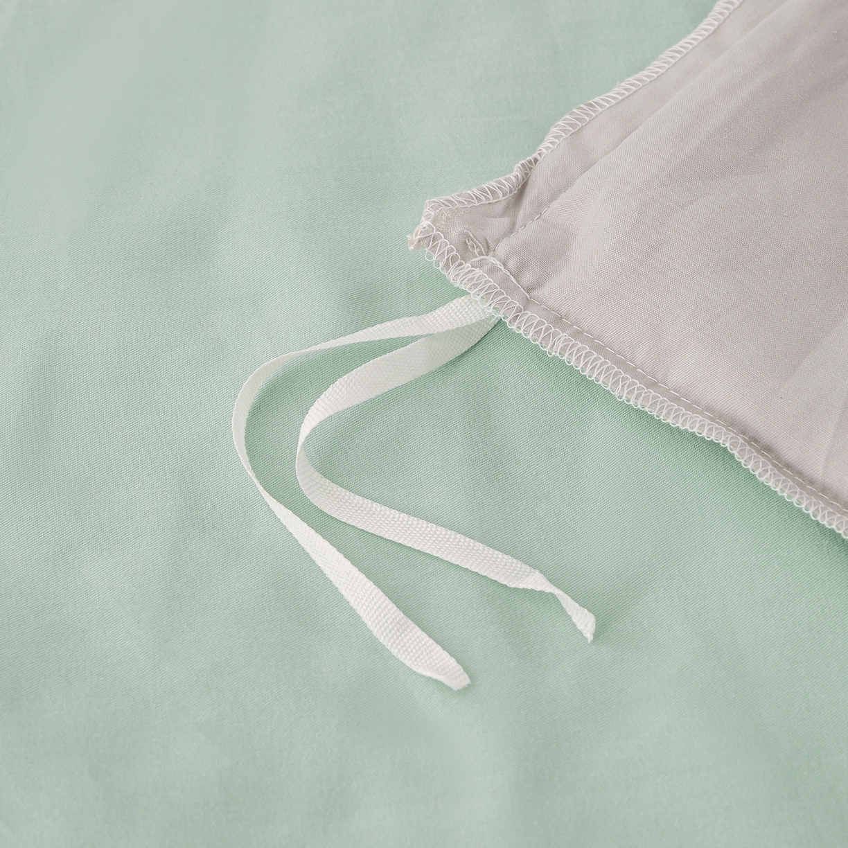 91家纺网 家纺一手货源 找家纺 沃尔居 2025新款秋冬全棉加厚磨毛四件套纯棉床单被套床笠纯色三件套（提供买家秀） 梦境--香草银灰