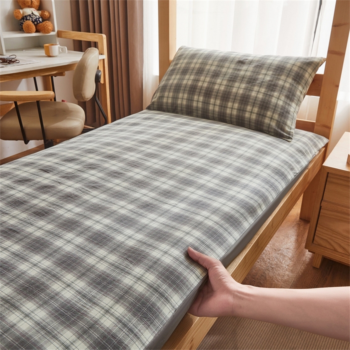 91家纺网 家纺一手货源 找家纺 （总）晓时候 2025新款可拆洗新疆棉花床垫被褥子加厚冬被学生宿舍水洗棉床垫套-宿舍款