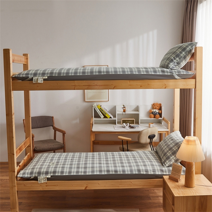 91家纺网 家纺一手货源 找家纺 （总）晓时候 2025新款可拆洗新疆棉花床垫被褥子加厚冬被学生宿舍水洗棉床垫套-宿舍款