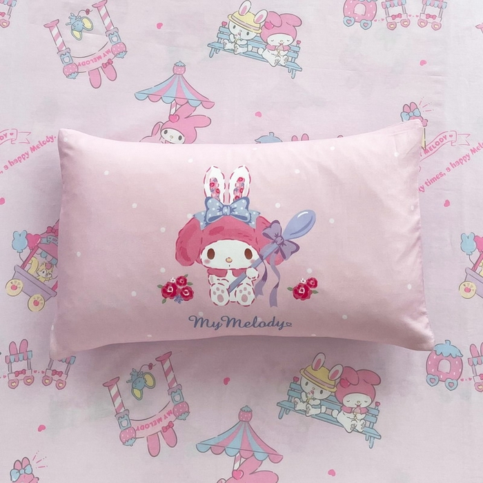 91家纺网 家纺一手货源 找家纺 （总）蘭菲家纺 2025新款学生季全棉幼儿园三丽鸥三件套大版系列