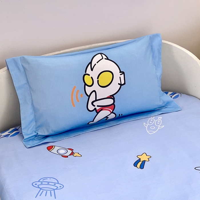 91家纺网 家纺一手货源 找家纺 蘭菲家纺 2025新款学生季幼儿园奥特曼三件套小版系列 棒球队