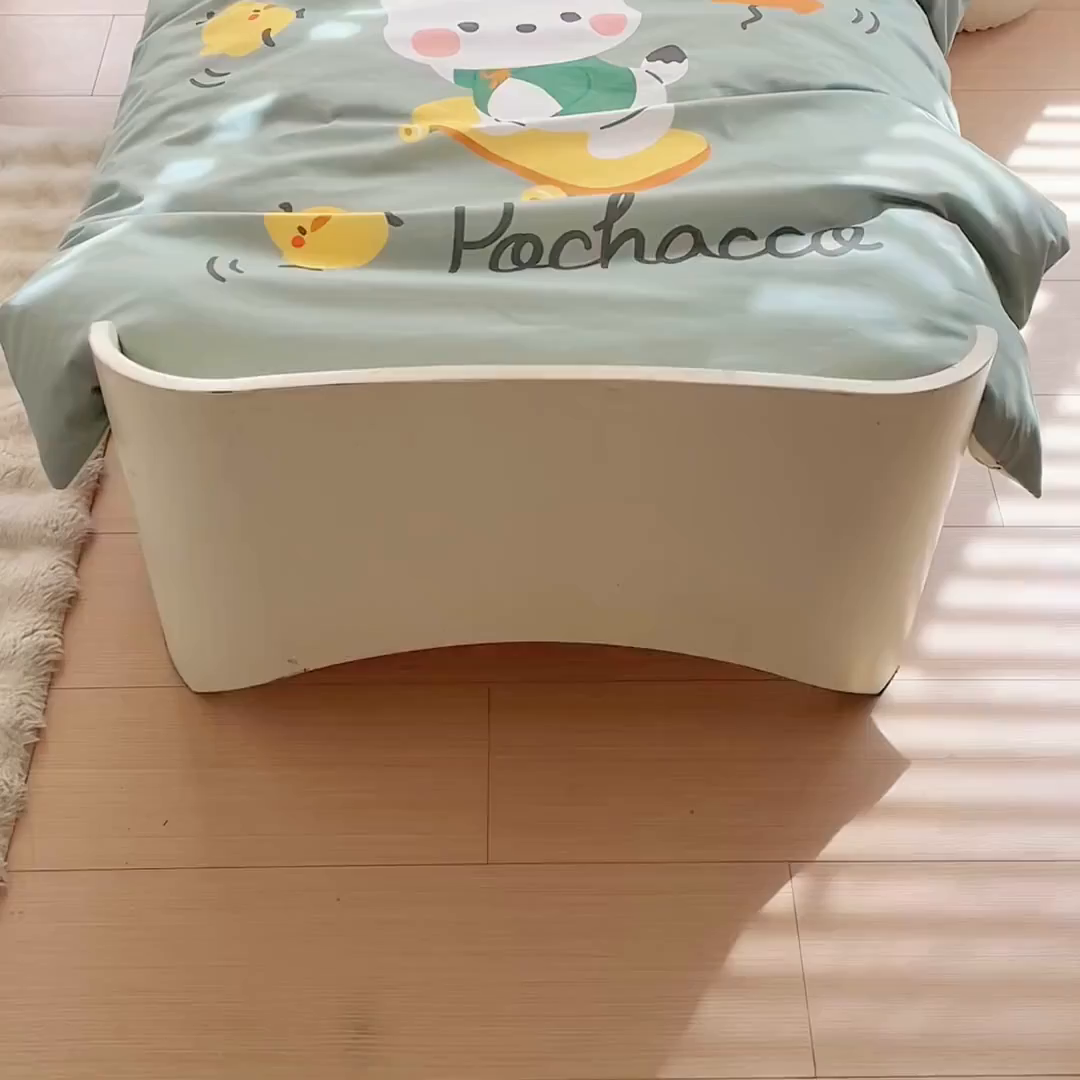 91家纺网 家纺一手货源 找家纺 蘭菲家纺 2025新款学生季全棉幼儿园三丽鸥三件套大版系列 滑板恰恰