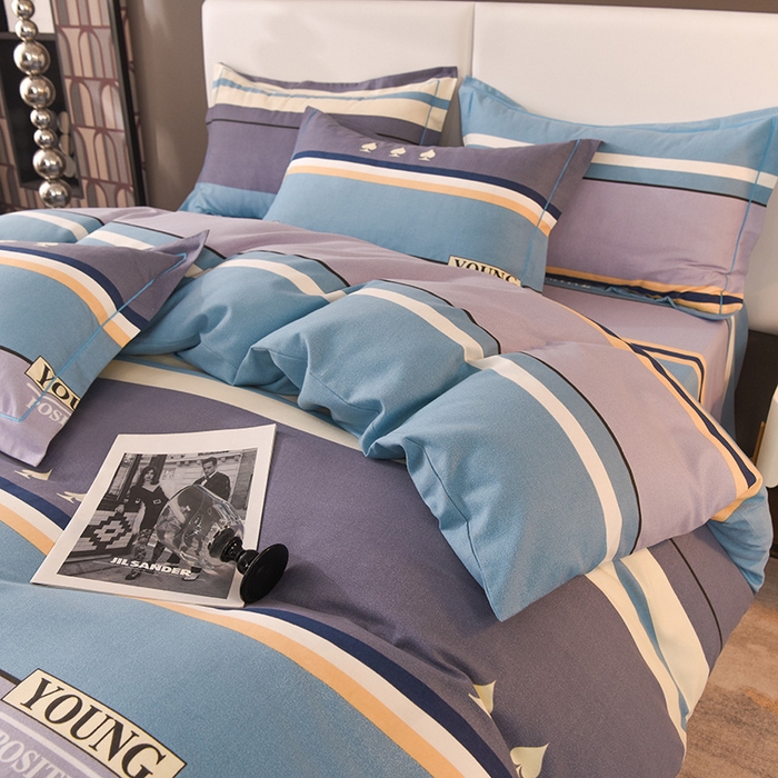 91家纺网 家纺一手货源 找家纺 （总）磨毛世家家纺 2025秋冬多规格铂金加厚四件套