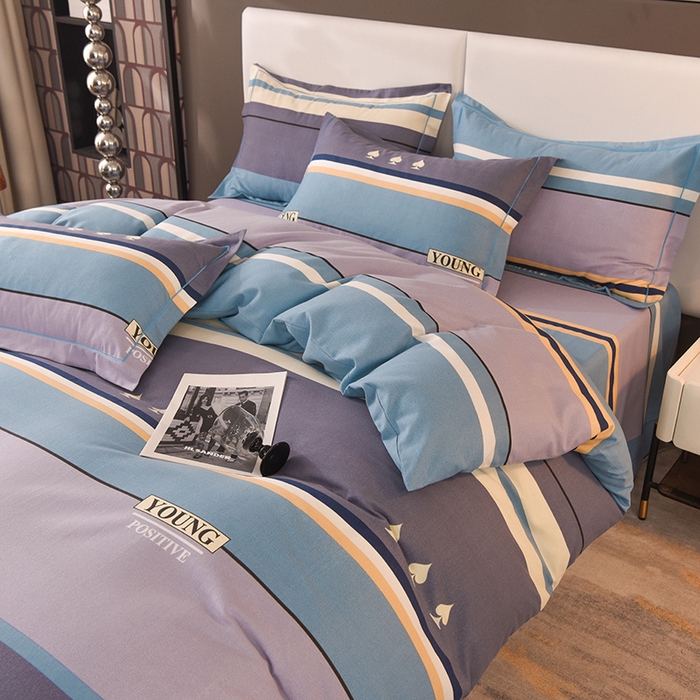 91家纺网 家纺一手货源 找家纺 （总）磨毛世家家纺 2025秋冬多规格铂金加厚四件套