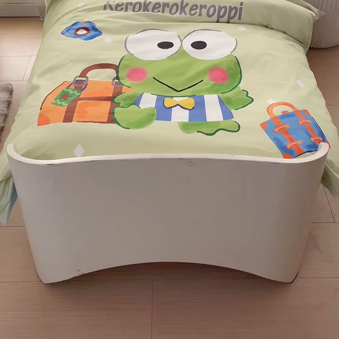 91家纺网 家纺一手货源 找家纺 蘭菲家纺 2025新款学生季全棉幼儿园三丽鸥三件套大版系列 旅行家