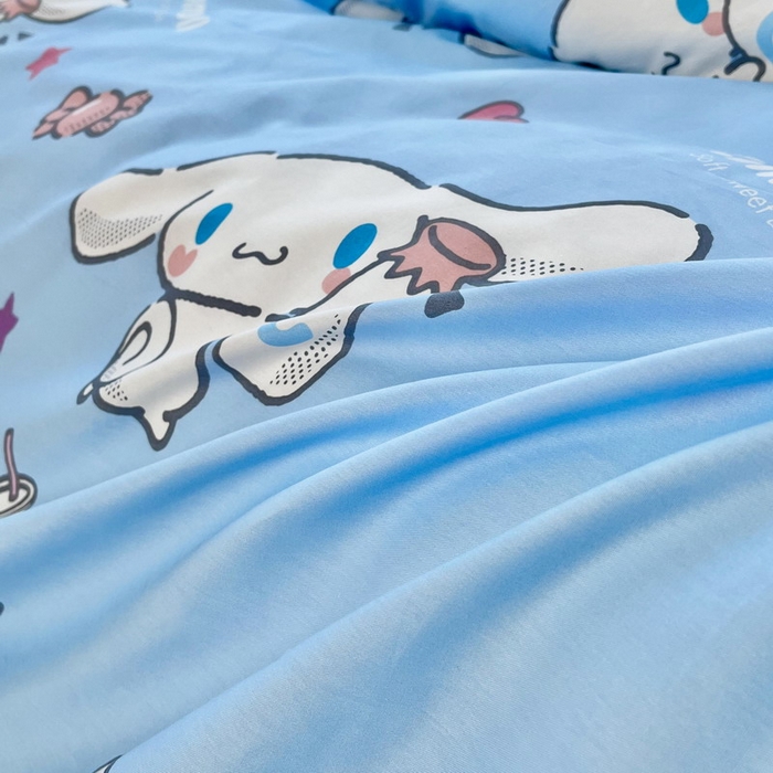 91家纺网 家纺一手货源 找家纺 蘭菲家纺 2025新款学生季全棉幼儿园三丽鸥三件套小版系列 小土豆