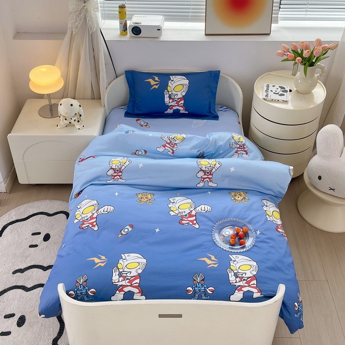 蘭菲家纺 2025新款学生季幼儿园奥特曼三件套小版系列 小虎队