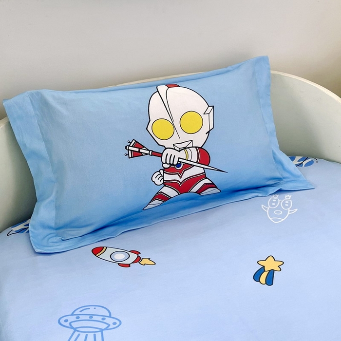 91家纺网 家纺一手货源 找家纺 蘭菲家纺 2025新款学生季幼儿园奥特曼三件套小版系列 宇宙飞人