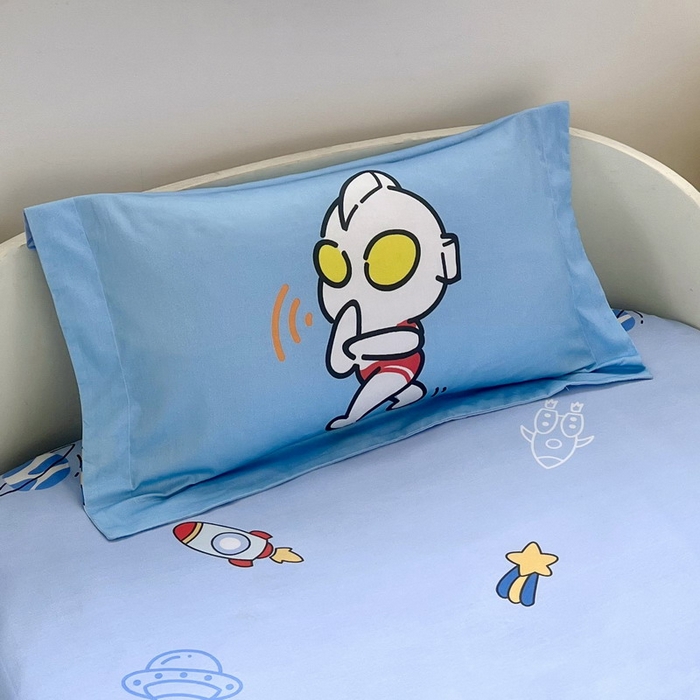 91家纺网 家纺一手货源 找家纺 蘭菲家纺 2025新款学生季幼儿园奥特曼三件套小版系列 运动员