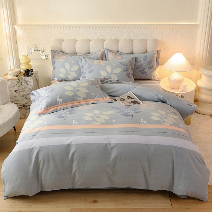 91家纺网 家纺一手货源 找家纺 （总）磨毛世家家纺 2025秋冬多规格铂金加厚四件套