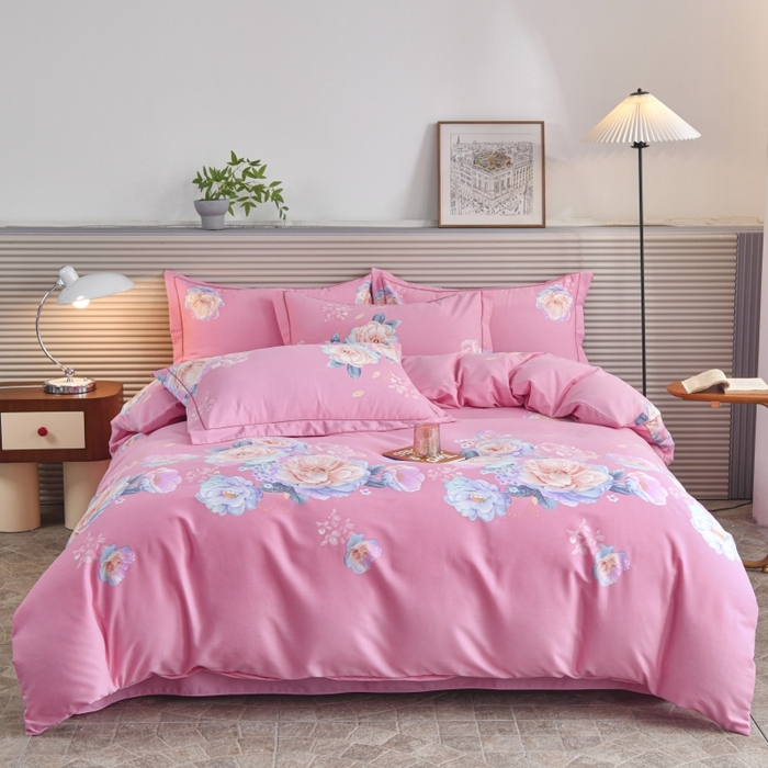 91家纺网 家纺一手货源 找家纺 （总）磨毛世家家纺 2025秋冬多规格铂金加厚四件套