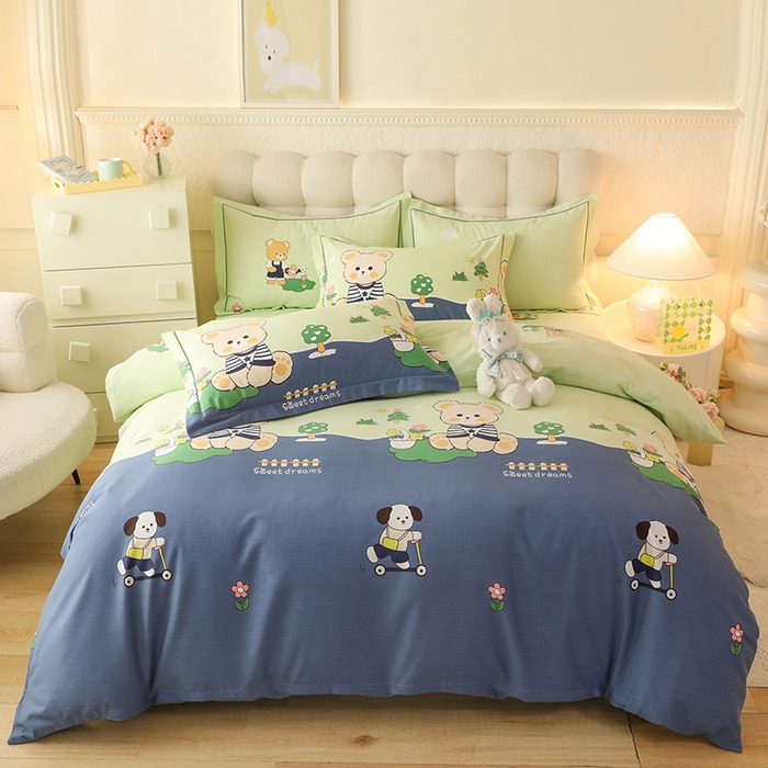 91家纺网 家纺一手货源 找家纺 （总）磨毛世家家纺 2025秋冬多规格铂金加厚四件套