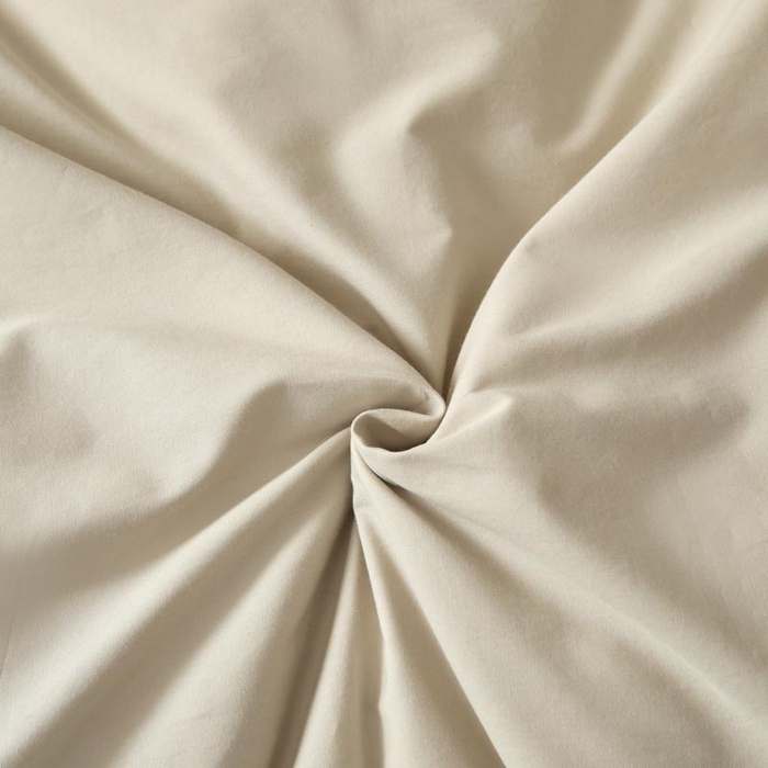 91家纺网 家纺一手货源 找家纺 木子家纺 2025新款色织全棉40支水洗棉四件套--双拼第二组 米咖西柚