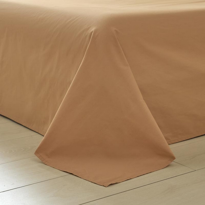 91家纺网 家纺一手货源 找家纺 木子家纺 2025新款色织全棉40支水洗棉四件套--双拼第二组 米咖西柚