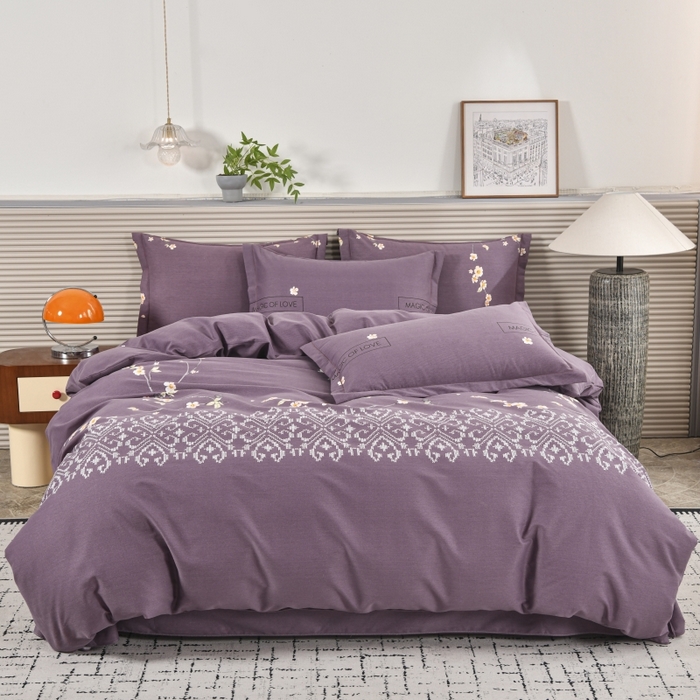 91家纺网 家纺一手货源 找家纺 （总）磨毛世家家纺 2025秋冬多规格铂金加厚四件套