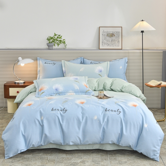 91家纺网 家纺一手货源 找家纺 （总）磨毛世家家纺 2025秋冬多规格铂金加厚四件套