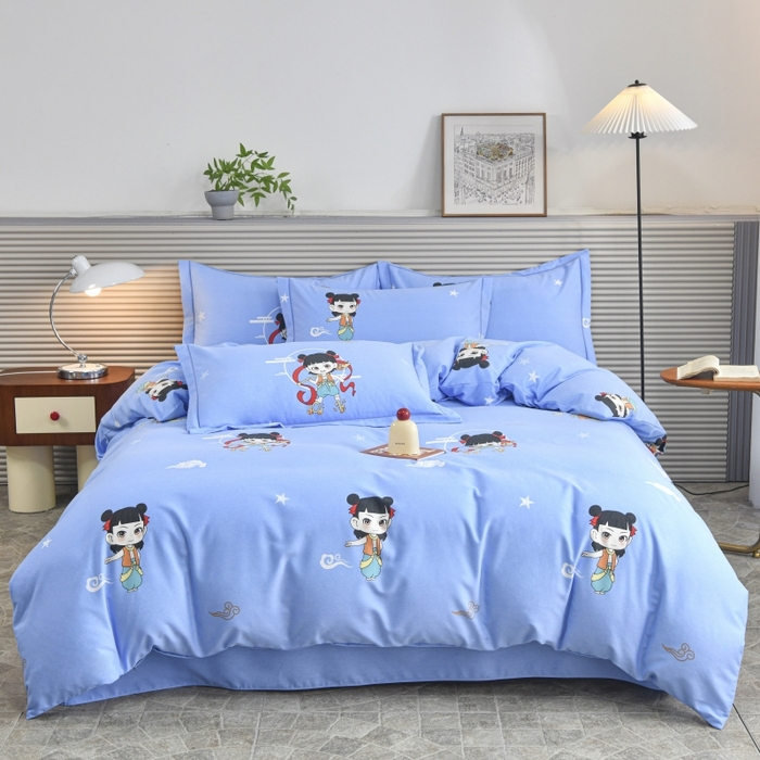 91家纺网 家纺一手货源 找家纺 （总）磨毛世家家纺 2025秋冬多规格铂金加厚四件套