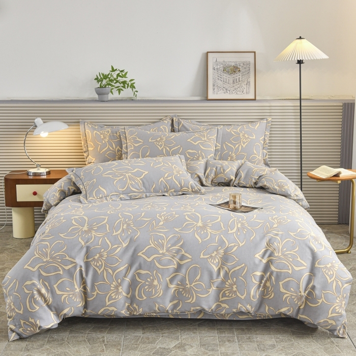 91家纺网 家纺一手货源 找家纺 （总）磨毛世家家纺 2025秋冬多规格铂金加厚四件套