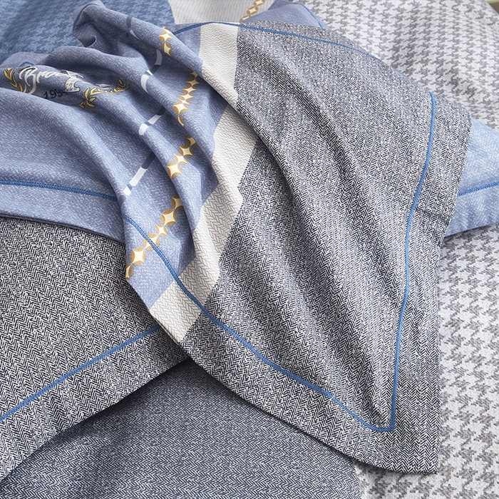 91家纺网 家纺一手货源 找家纺 格里芬家纺2025全棉大版花13372印花四件套 简爱