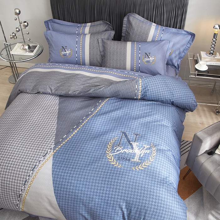 91家纺网 家纺一手货源 找家纺 格里芬家纺2025全棉大版花13372印花四件套 简爱