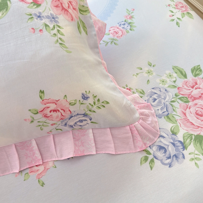 91家纺网 家纺一手货源 找家纺 （总）美达家纺 2025新款全棉AB版单层床裙