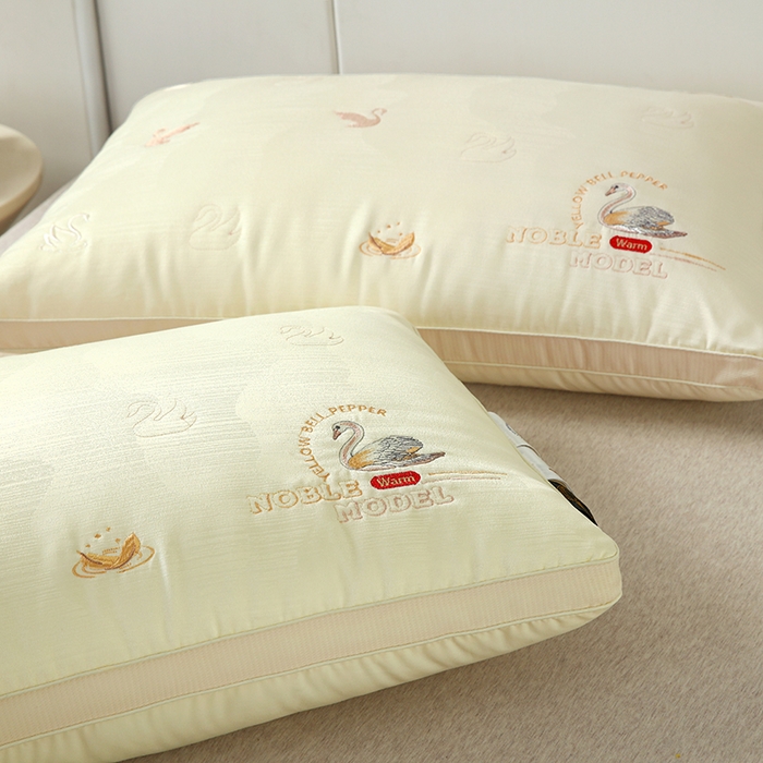 91家纺网 家纺一手货源 找家纺 （总）全美2025新款立体提花刺绣护颈椎枕