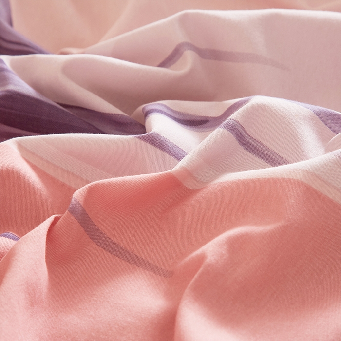 91家纺网 家纺一手货源 找家纺 格里芬家纺2025新款全棉大版磨毛生态磨毛四件套 花叶曼舞