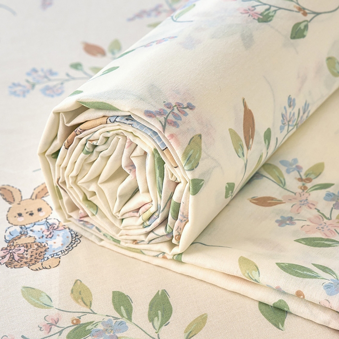 91家纺网 家纺一手货源 找家纺 （总）木瑾2025新款秋冬小清新100%全棉床单床笠单品