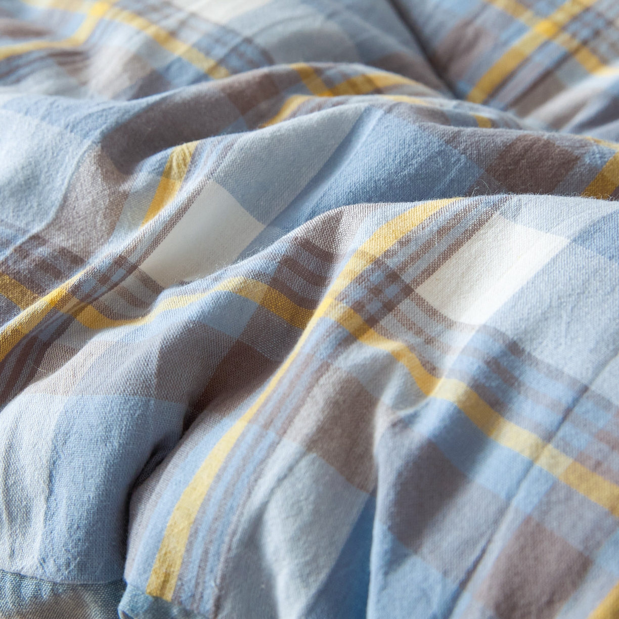 91家纺网 家纺一手货源 找家纺 爱屋及屋 2025款无印风学生棉花床垫 简析蓝