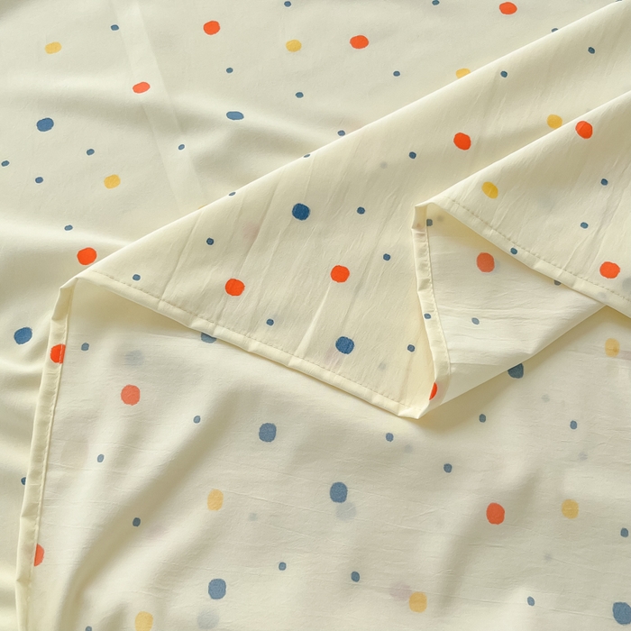 91家纺网 家纺一手货源 找家纺 繁花家居 2025软爆高克重水洗棉床单床笠单件 学生季跑量款 奶盖波波