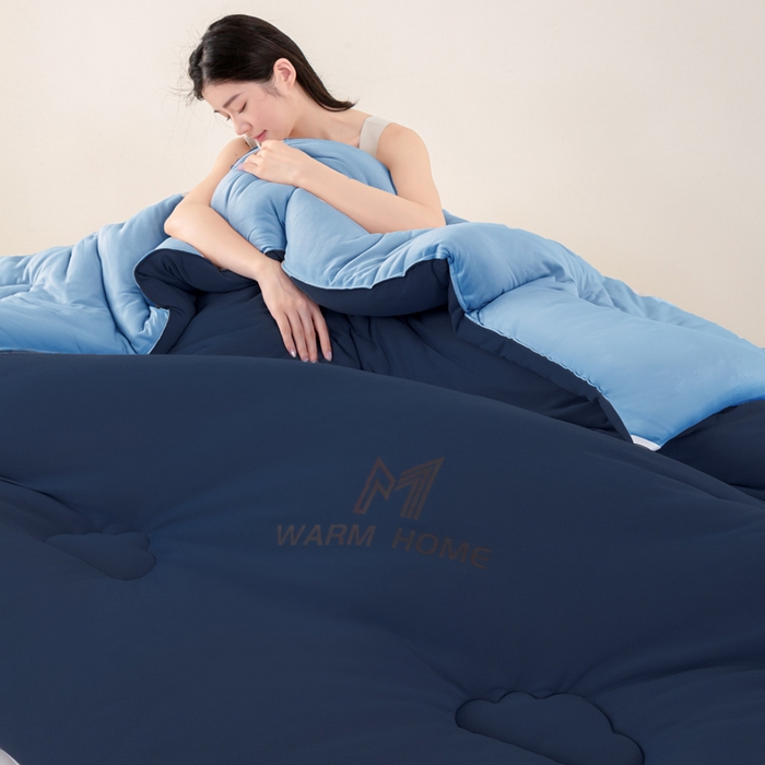 91家纺网 家纺一手货源 找家纺 （总）憨豆家纺 2025新款针织棉云朵被星球深睡眠秋冬保暖被子春秋被云柔大豆被冬被四季被芯（含买家秀）