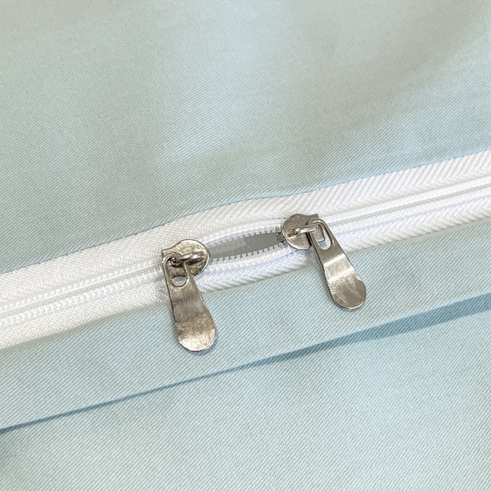 91家纺网 家纺一手货源 找家纺 桃园 2025新款纯棉全棉长绒棉磨毛四件套不掉毛-华尔兹 （高端礼盒） 华尔兹-飘蓝